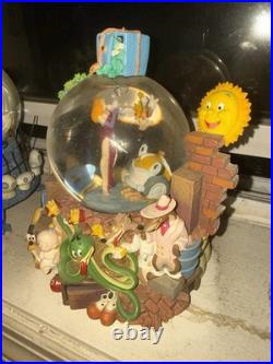 Disney Roger Rabbit & Jessica Rabbit Snow Globe 3D Effect 1997