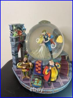 Disney SLEEPING BEAUTY Prince Philip Once Upon A Dream Musical Snow Globe Flaws
