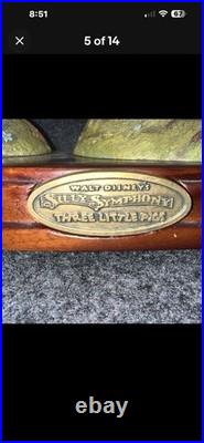 Disney Silly Symphony Three Little Pigs 70th Anniv. Musical Snow Globe Works