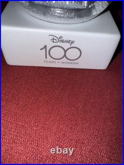 Disney Sleeping Beauty 100th Anniversary Castle Snow Globe 2023 Platinum