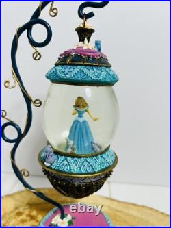 Disney Sleeping Beauty Aurora Hanging Glass Glitter Egg snow globe Disney Sleeping Beauty Aurora Hanging Glass Glitter Egg snow globe