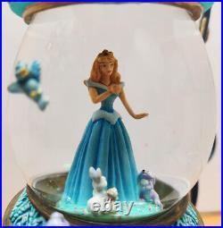 Disney Sleeping Beauty Aurora Hanging snow globe