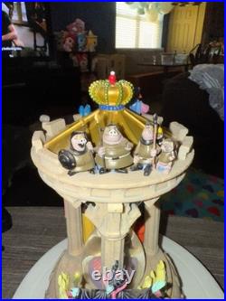 Disney Sleeping Beauty Aurora Hourglass Musical Light-up Snowglobe Rare Disney Sleeping Beauty Aurora Hourglass Musical Light-up Snowglobe Rare