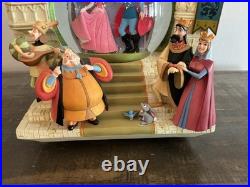 Disney Sleeping Beauty Aurora Once Upon A Dream Double Sided Snow Globe