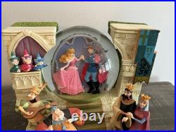 Disney Sleeping Beauty Aurora Once Upon A Dream Double Sided Snow Globe