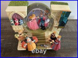 Disney Sleeping Beauty Aurora Once Upon A Dream Double Sided Snow Globe