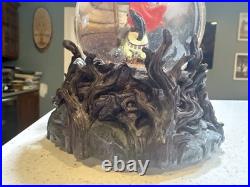 Disney Sleeping Beauty Maleficent As Dragon & Prince Phillip Snow Globe. 2003