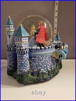 Disney Sleeping Beauty Musical Snow Globe Fairy Godmothers Once Upon the Dream
