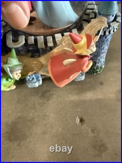 Disney Sleeping Beauty Musical Snow Globe Fairy Godmothers Once Upon the Dream N