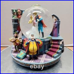 Disney Sleeping Beauty Prince Philip dancing Snow Globe Disney Sleeping Beauty Prince Philip dancing Snow Globe