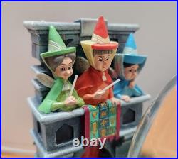 Disney Sleeping Beauty Prince Philip dancing Snow Globe