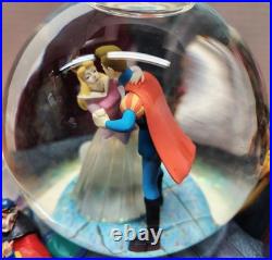 Disney Sleeping Beauty Prince Philip dancing Snow Globe