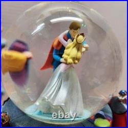 Disney Sleeping Beauty Prince Philip dancing Snow Globe