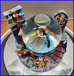 Disney Sleeping Beauty Prince Philip dancing Snow Globe