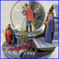 Disney Sleeping Beauty Snow Globe Musical & Light Up Once Upon A Dream with Box