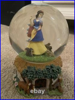 Disney SnowGlobe Collection Lot of 11-Rare Vitage Disney Snowglobes Music Bundle