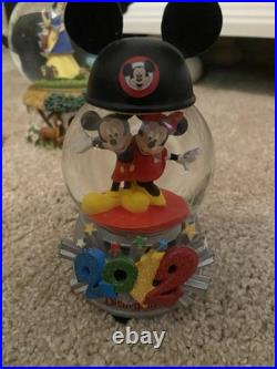 Disney SnowGlobe Collection Lot of 11-Rare Vitage Disney Snowglobes Music Bundle