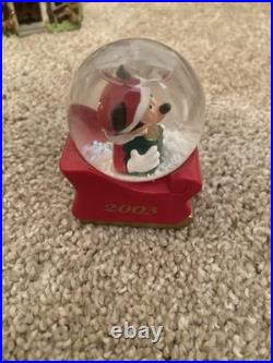 Disney SnowGlobe Collection Lot of 11-Rare Vitage Disney Snowglobes Music Bundle