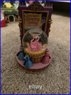 Disney SnowGlobe Collection Lot of 11-Rare Vitage Disney Snowglobes Music Bundle
