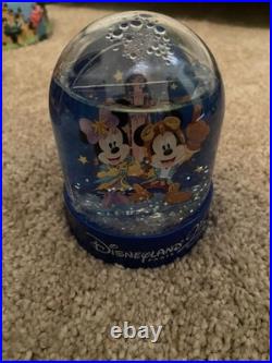 Disney SnowGlobe Collection Lot of 11-Rare Vitage Disney Snowglobes Music Bundle