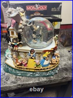 Disney Snow Globe 75th Anniversary Mickey Mouse Steamboat March Musical Toy Disney Snow Globe 75th Anniversary Mickey Mouse Steamboat March Musical Toy