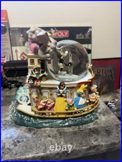 Disney Snow Globe 75th Anniversary Mickey Mouse Steamboat March Musical Toy Disney Snow Globe 75th Anniversary Mickey Mouse Steamboat March Musical Toy