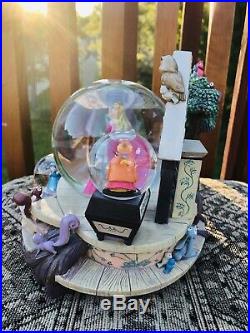 Disney Snow Globe Aurora Sleeping Beauty Big Rare