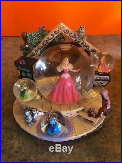 Disney Snow Globe Aurora Sleeping Beauty New in Original Box Big Rare #22654