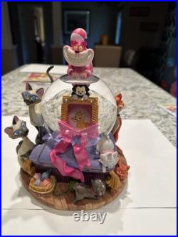 Disney Snow Globe Cats with Cheshire and Figaro Siamese Aristocats Disney Snow Globe Cats with Cheshire and Figaro Siamese Aristocats
