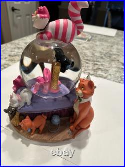 Disney Snow Globe Cats with Cheshire and Figaro Siamese Aristocats Disney Snow Globe Cats with Cheshire and Figaro Siamese Aristocats