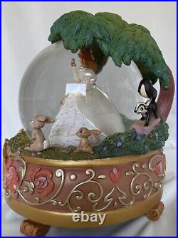 Disney Snow Globe Enchanted Giselle withAnimal Friends-original box withplastic