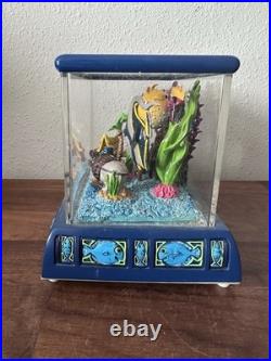 Disney Snow Globe Finding Nemo Aquarium Fish Tank Musical Snowglobe NO WATER