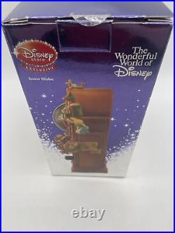 Disney Snow Globe Jiminy Cricket/Friends Snow Globe Wish Upon a Star -NEW SEALED