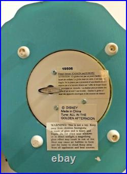 Disney Snow Globe Music Box Tune All in the Golden Afternoon 19506 Pirate Ship