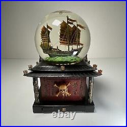 Disney Snow Globe Pirates of the Caribbean At World's End WithKey Lights Up Music Disney Snow Globe Pirates of the Caribbean At World's End WithKey Lights Up Music