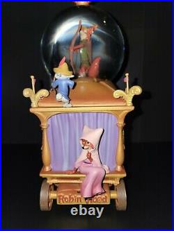 Disney Snow Globe Robin Hood 35th Anniversary