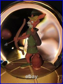 Disney Snow Globe Robin Hood 35th Anniversary