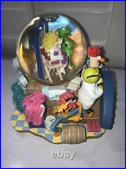 Disney Snow Globe The Muppets The Muppet Show Theme Lights Marquis