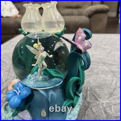 Disney Snow Globe Tinkerbell Music Box Vintage Rare