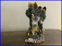 Disney Snow White & The Seven Dwarfs Hourglass Snow Globe with Lights & Sound