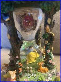 Disney Snow White & The Seven Dwarfs Hourglass Snow Globe with Lights & Sound Disney Snow White & The Seven Dwarfs Hourglass Snow Globe with Lights & Sound