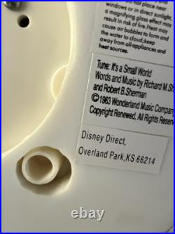 Disney Snow-globe It's A Small World #21348 Rare