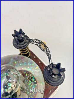 Disney Steamboat Willie Liberty Belle River Boat Mickey Musical Snow globe READ