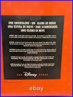Disney Store 101 Dalmatians Snow Globe Music Box Cruella de Vil Tune New with Box