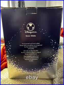 Disney Store Aladdin & Jasmine Musical Snow Globe A Whole New World NIB