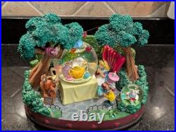 Disney Store Alice In Wonderland Musical Snow Globe Mad Hatter Cheshire Cat Disney Store Alice In Wonderland Musical Snow Globe Mad Hatter Cheshire Cat