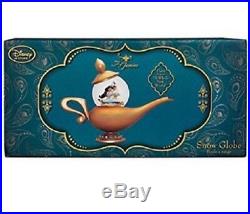 Disney Store Art Of Jasmine Aladdin Snowglobe Genie Lamp Music Whole New World