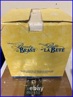 Disney Store Beauty And The Beast Be Our Guest Musical Snow Globe