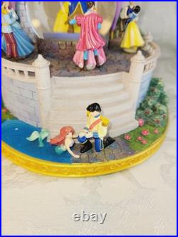 Disney Store Beauty And The Beast Musical Snowglobe RARE WithOriginal Box Disney Store Beauty And The Beast Musical Snowglobe RARE WithOriginal Box
