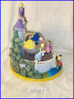 Disney Store Beauty And The Beast Musical Snowglobe RARE WithOriginal Box Disney Store Beauty And The Beast Musical Snowglobe RARE WithOriginal Box